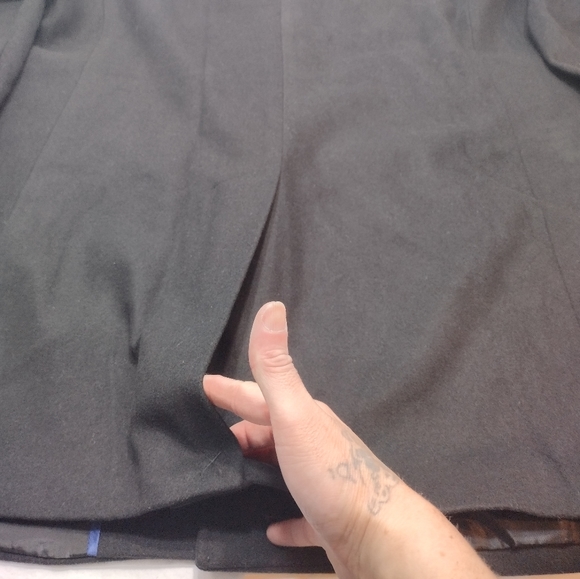 Hammer Anvil Los Angeles Black Wool Blend Over Coat - Picture 8 of 16